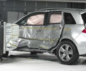 2011 Acura RDX IIHS Side Impact Crash Test Picture